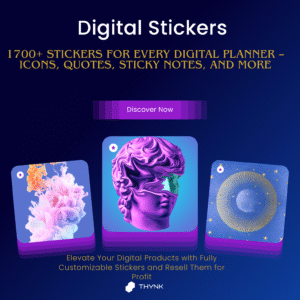Unlock the Power of the LR Digital Stickers Collection for Commercial Use with PLR & MRR Rights