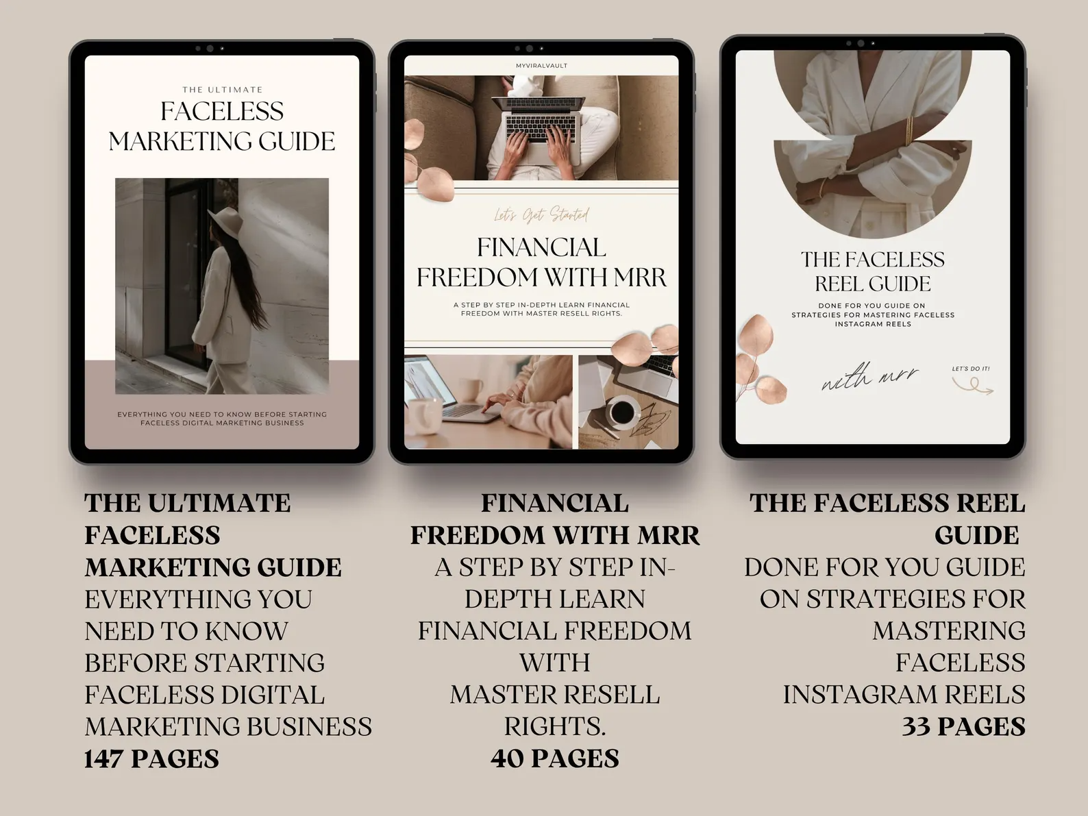 22 Faceless Digital Marketing MRR Products, Faceless Marketing, DFY, Master Resell Rights - Image 8