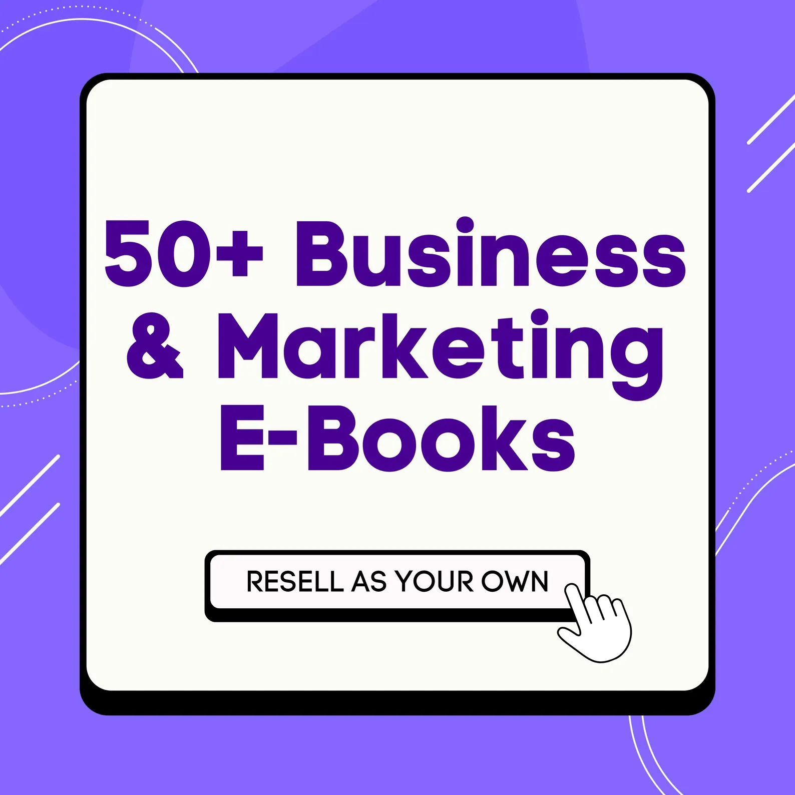 50+ Business & Marketing eBooks Mega Bundle | Master Resell Rights (MRR), Business eBooks