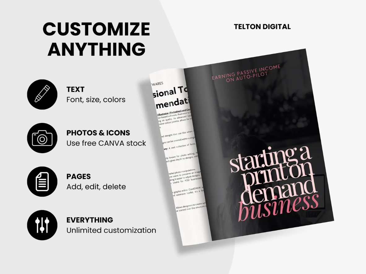 Print On Demand Business Guide | DFY POD eBook | Earning Passive Income on Auto-Pilot+ PLR & MRR Rights - Image 5