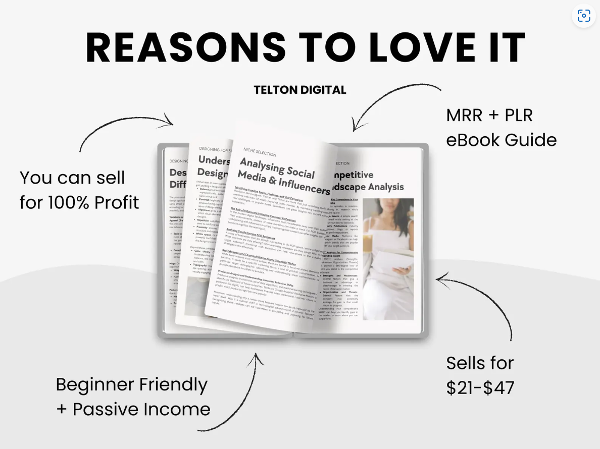 Print On Demand Business Guide | DFY POD eBook | Earning Passive Income on Auto-Pilot+ PLR & MRR Rights - Image 7