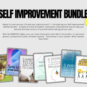 EBOOKS Self Improvement Bundle/750 Digital Books With Resell Rights/Ebook Bundle
